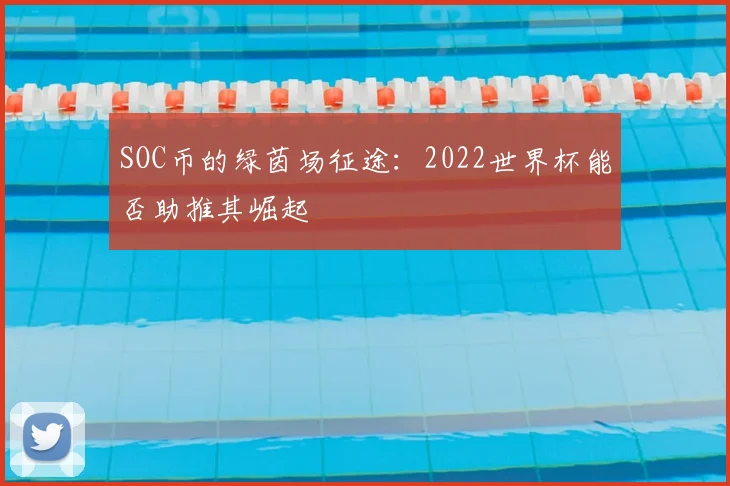 SOC币的绿茵场征途：2022世界杯能否助推其崛起